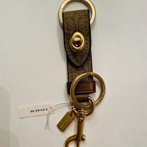 NWT Coach keychain